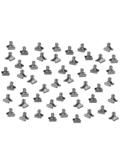 GLAM1780 Front Bumper License Plate Clips Set